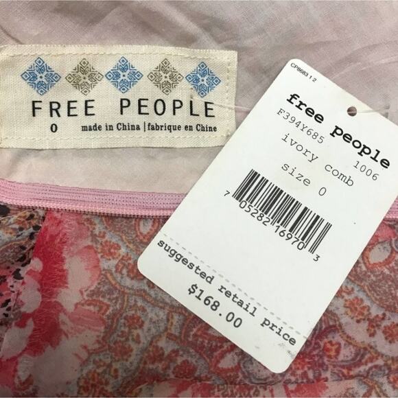 Free People Native Rose High Low Dress - Picture 6 of 7